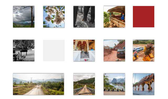 Bilderbogen Laos [Fotos mit Ken Burns Effekt]